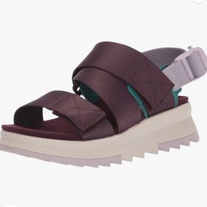 Merrell Alpine Cush Backstrap Wedge Sandals